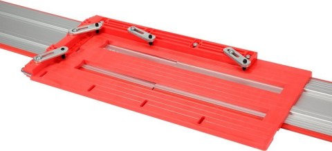 PROWADNICA UNIWERSALNA 150CM ZE ŚCISKAMI DO PILAREK TARCZOW.