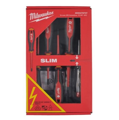 ZESTAW WKRĘTAKÓW VDE 5 SZT.