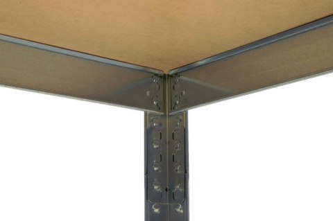 REGAŁ METALOWY MET200 GALVA 179*80*40CM, OCYNK