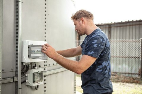 T-SHIRT ROBOCZY CAMO NAVY, ROZMIAR XXXL