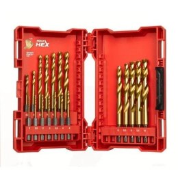 ZESTAW WIERTEŁ DO METALU HSS-G 19 SZT.