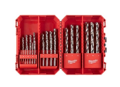 ZESTAW WIERTEŁ DO METALU HSS-G TW25 25 SZT.