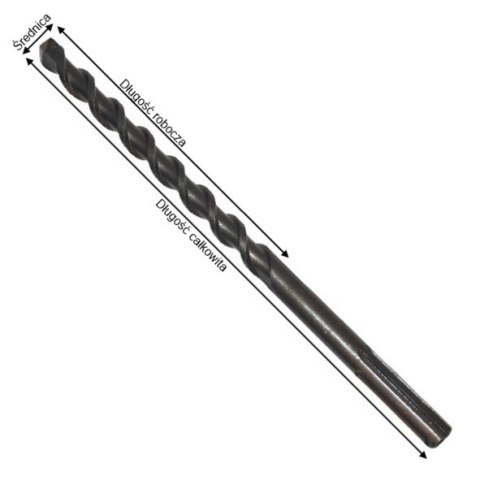 WIERTŁO ECONOMY SDS-MAX 40*570/450MM