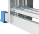 DRABINA ALUMINIOWA 3-ELEMENTOWA 1110CM 15+15+15 SZCZEBLI