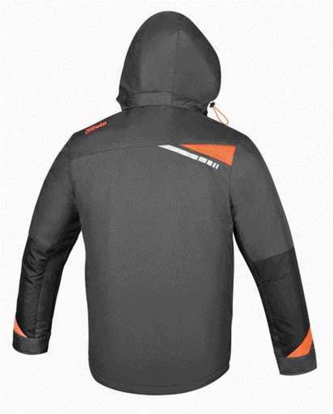 KURTKA ROBOCZA ZIMOWA OXFORD 300D PRZECIWDESZCZ.GRAFIT R.XL