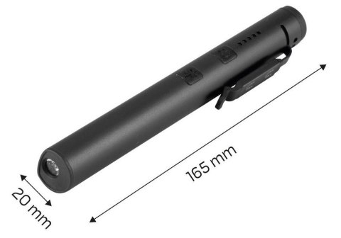 LAMPA INSPEKCYJNA 450 LM COB LED + LASER + UV + LATARKA 4W1