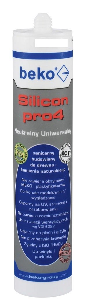 SILICON UNIVERSALNY 310ML POPIERLATY/SREBRNY PRO4
