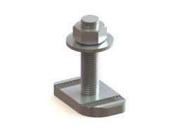 ELEMENT SKRĘTNY Z NAKRĘTKĄ ZĄBKOWANĄ M10 DO PROFILU MG,MF,MH