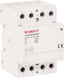 STYCZNIK MODUŁOWY E.MC.220.4.63.4NO 4P 63A 4NO