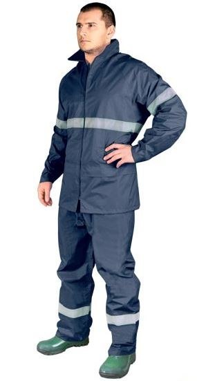 KOMPLET PRZECIWDESZCZOWY GRANATOWY KPL-RAINER_G ROZMIAR M