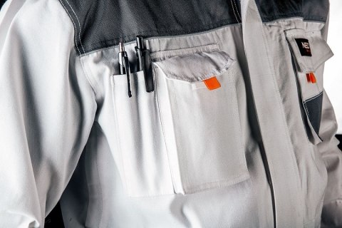 BLUZA ROBOCZA BIAŁA, HD, S/48