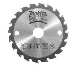 PIŁA SPIEKOWA DO DREWNA DO HS300D/HS301D 85*15/20Z