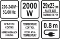GRILL ELEKTRYCZNY 2200W GRILL ELEKTRYCZNY 2200W