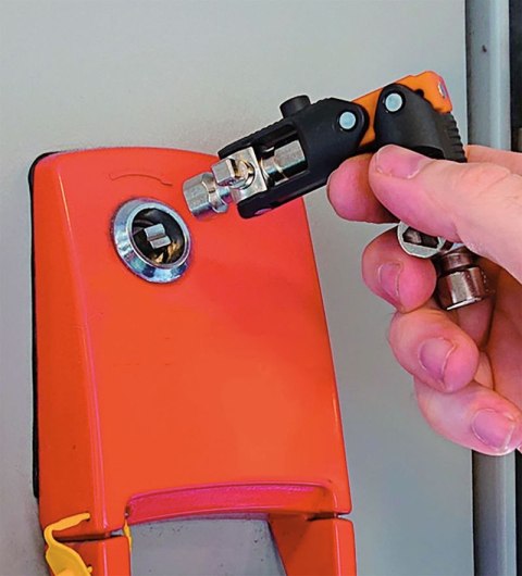 KLUCZ KRZYŻAKOWY PODW.Z PRZEGUBEM Z KOŃCÓW.DO SZAF STEROW.