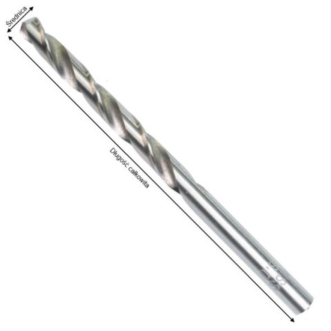 WIERTŁO DO METALU HSS-G 10.0MM DIN338 5SZT