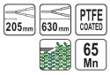 NOŻYCE DO ŻYWOPŁOTU 630MM