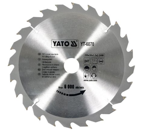 TARCZA WIDIOWA 250*24T*30MM