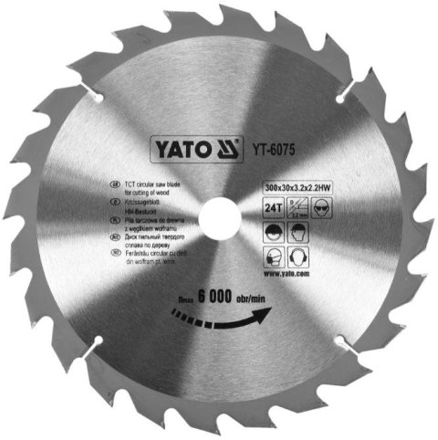 TARCZA WIDIOWA 300*24T*30MM