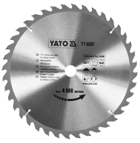 TARCZA WIDIOWA 350*40T*30MM