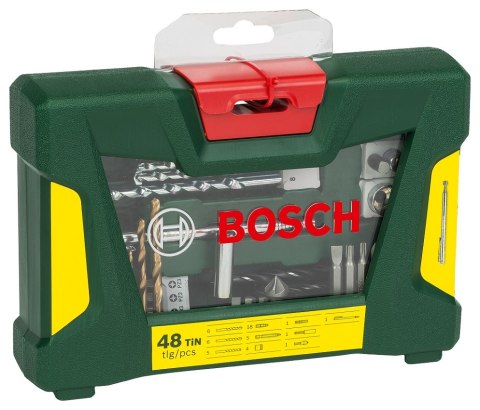 ZESTAW WIERTEŁ V-LINE 48SZT