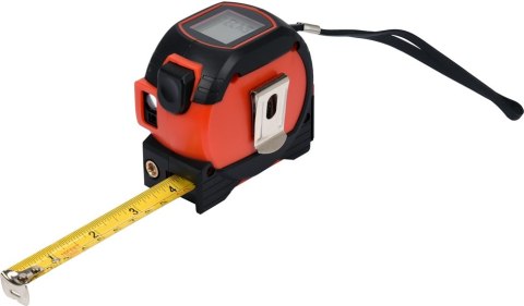 DALMIERZ LASEROWY 40 M Z MIARĄ ZWIJANĄ 5 M I LASEREM KRZYŻOW