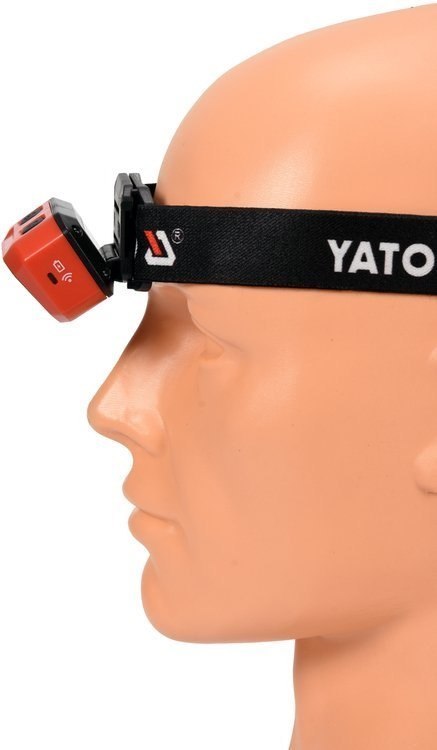 LATARKA CZOŁOWA 480LM AKUMULATOROWA, CZUJNIK RUCHU