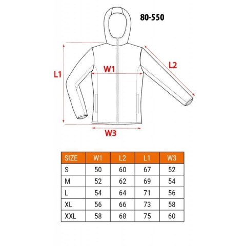 KURTKA SOFTSHELL DAMSKA XL
