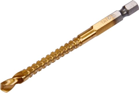 WIERTŁO FREZ DO METALU 6.0MM HSS-TIN HEX