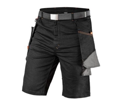 KRÓTKIE SPODENKI HD SLIM, PASEK, ODPINANE KIESZENIE S