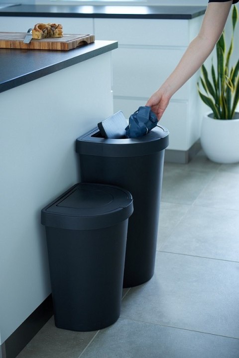 POJEMNIK NA ODPADY SEATTLE SWING BIN 25L. CZARNY