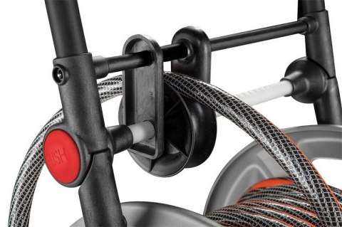 WÓZEK NA WĄŻ OGRODOWY,METALOWY,DO 60 M WĘŻA 1/2''