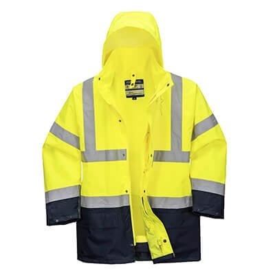 KURTKA OSTRZEGAWCZA OCIEPLANA S766YNR HI-VIS 5W1 XXXXXL