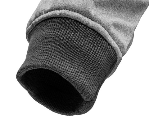 KURTKA SOFTSHELL Z KAPTUREM ODPINANYM, ROZMIAR XL