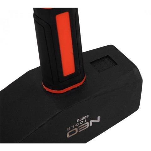 MŁOTEK ŚLUSARSKI 8 KG, TRZONEK Z WŁÓKNA SZKLANEGO