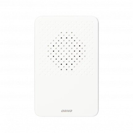 DZWONEK PRZEWODOWY ELEKTRONICZNY ORNO LARK MAXI AC BIAŁY