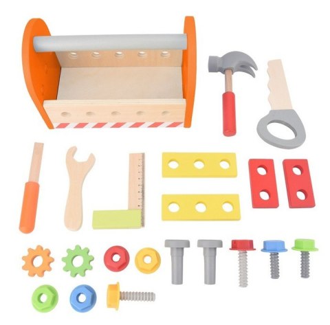 ZESTAW NARZĘDZI DREWNIANYCH DLA DZIECI