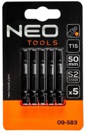 ZESTAW BITÓW UDAROWYCH S2, 50 MM, T15, 5 SZT..