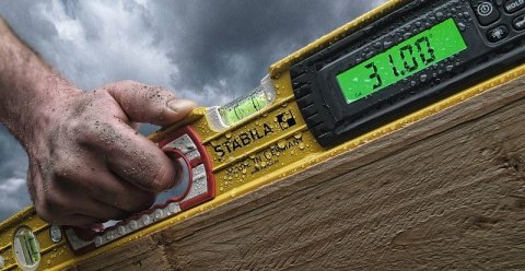 ELEKTRONICZNA POZIOMICA STABILA TECH 196, IP 65, 183 CM